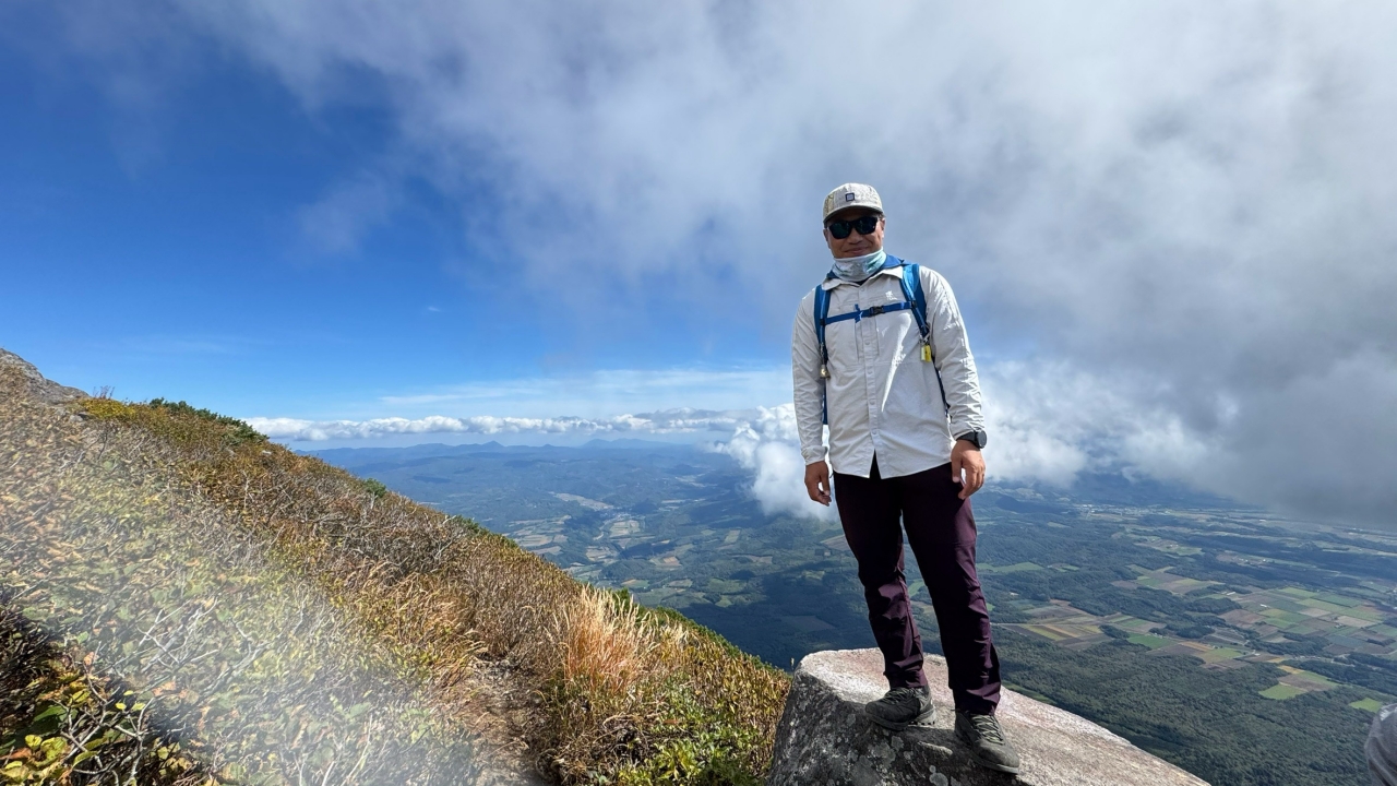初めての北海道登山は登山ガイドまっちゃんと🙌